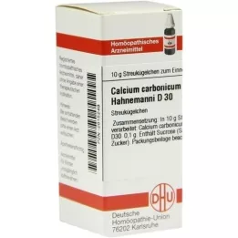 CALCIUM CARBONICUM Hahnemanni D 30 Globuli, 10 g