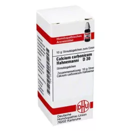 CALCIUM CARBONICUM Hahnemanni D 30 Globuli, 10 g