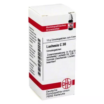 LACHESIS C 30 Globuli, 10 g LACHESIS C 30 Globuli, 10 g
