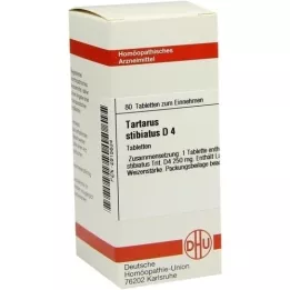 TARTARUS STIBIATUS D 4 Tabletten, 80 St