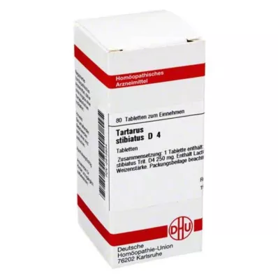 TARTARUS STIBIATUS D 4 Tabletten, 80 St