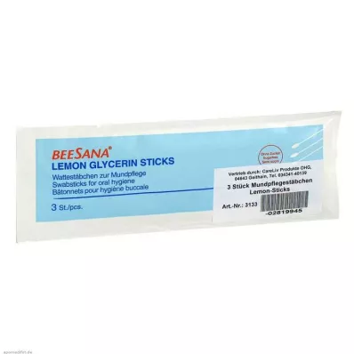 MUNDPFLEGESTÄBCHEN Lemon Sticks, 3 St MUNDPFLEGESTÄBCHEN Lemon Sticks, 3 St