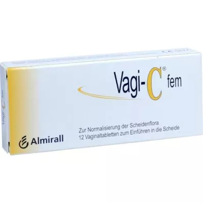 VAGI C Fem Vaginaltabletten, 12 St