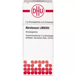 ABROTANUM LM XVIII Globuli, 5 g