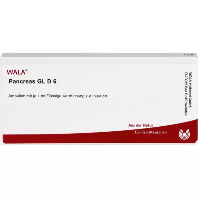 PANCREAS GL D 6 Ampullen, 10X1 ml