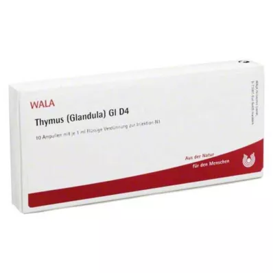 THYMUS GLANDULA GL D 4 Ampullen, 10X1 ml