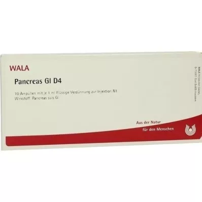 PANCREAS GL D 4 Ampullen, 10X1 ml