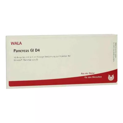 PANCREAS GL D 4 Ampullen, 10X1 ml