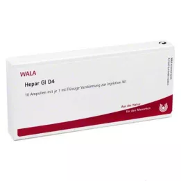 HEPAR GL D 4 Ampullen, 10X1 ml
