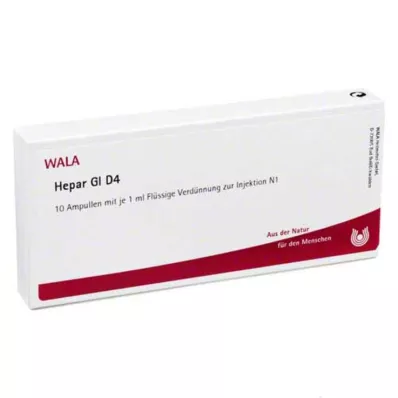 HEPAR GL D 4 Ampullen, 10X1 ml