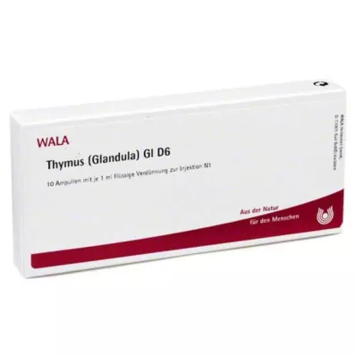 THYMUS GLANDULA GL D 6 Ampullen, 10X1 ml