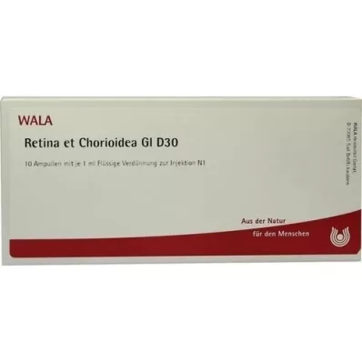 RETINA ET Chorioidea GL D 30 Ampullen, 10X1 ml