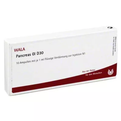 PANCREAS GL D 30 Ampullen, 10X1 ml