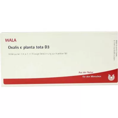 OXALIS E planta tota D 3 Ampullen, 10X1 ml