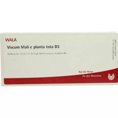 VISCUM MALI e planta tota D 3 Ampullen, 10X1 ml