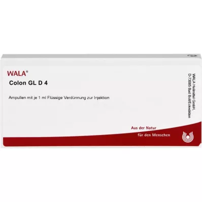 COLON GL D 4 Ampullen, 10X1 ml