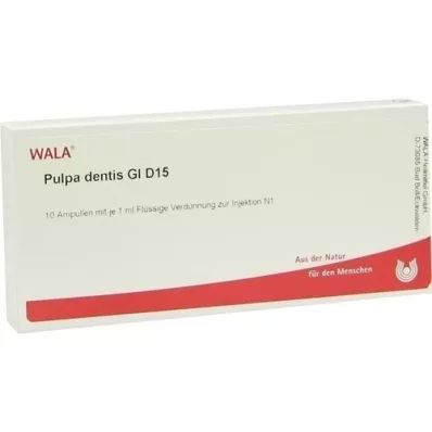 PULPA DENTIS GL D 15 Ampullen, 10X1 ml