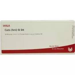 CUTIS feti GL D 4 Ampullen, 10X1 ml