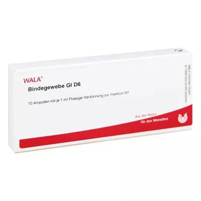 BINDEGEWEBE GL D 6 Ampullen, 10X1 ml