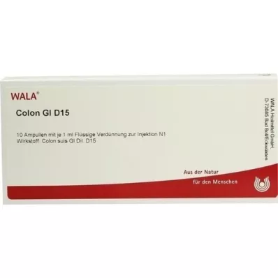 COLON GL D 15 Ampullen, 10X1 ml