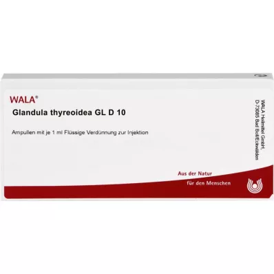 GLANDULA THYREOIDEA GL D 10 Ampullen, 10X1 ml