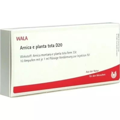 ARNICA E Planta tota D 20 Ampullen, 10X1 ml