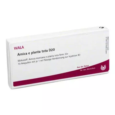 ARNICA E Planta tota D 20 Ampullen, 10X1 ml