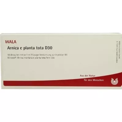 ARNICA E Planta tota D 30 Ampullen, 10X1 ml