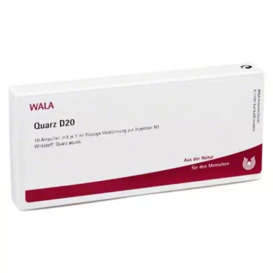 QUARZ D 20 Ampullen, 10X1 ml