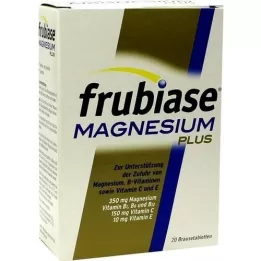 FRUBIASE MAGNESIUM Plus Brausetabletten, 20 St