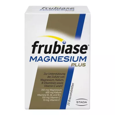 FRUBIASE MAGNESIUM Plus Brausetabletten, 20 St FRUBIASE MAGNESIUM Plus Brausetabletten, 20 St