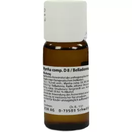 MYRRHA comp.D 8/Belladonna Radix D 10 aa Mischung, 50 ml