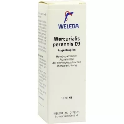 MERCURIALIS PERENNIS D 3 Augentropfen, 10 ml