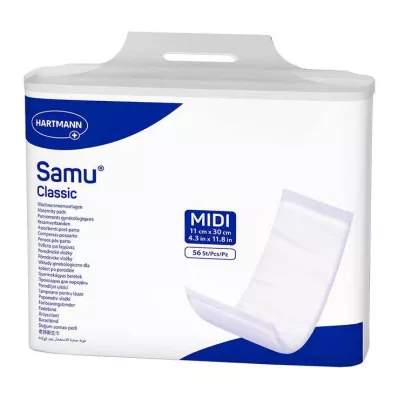 SAMU Wöchnerinnen Vorlagen Classic midi 11x30 cm, 56 St