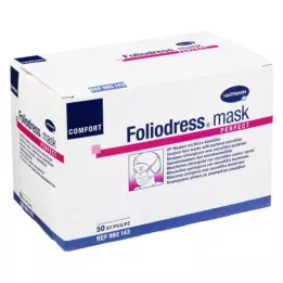 FOLIODRESS mask Comfort perfect grün OP-Masken, 50 St