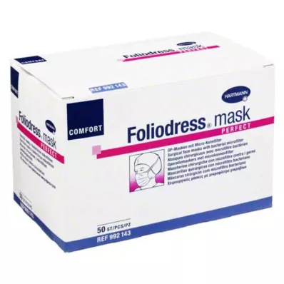 FOLIODRESS mask Comfort perfect grün OP-Masken, 50 St