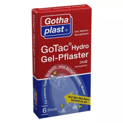 GOTAC Wundfilm mit Gelpolster, 6 St