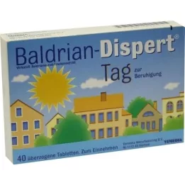 BALDRIAN DISPERT Tag überzogene Tabletten, 40 St