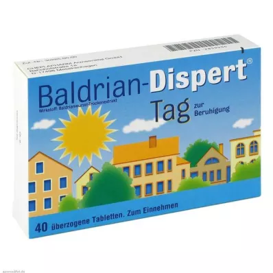 BALDRIAN DISPERT Tag überzogene Tabletten, 40 St
