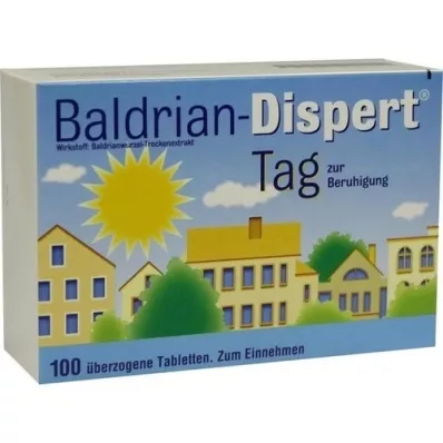 BALDRIAN DISPERT Tag überzogene Tabletten, 100 St