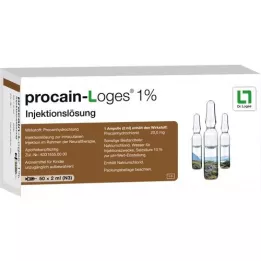 PROCAIN-Loges 1% Injektionslösung Ampullen, 50X2 ml