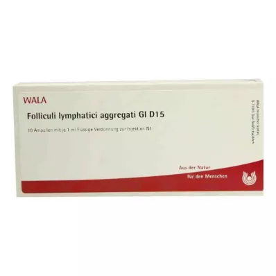 FOLLICULI LYMPHATICI aggregati GL D 15 Ampullen, 10X1 ml