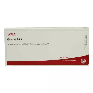 GRANAT D 15 Ampullen, 10X1 ml