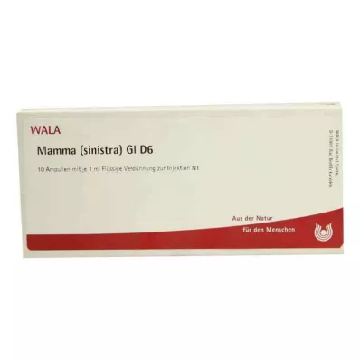 MAMMA SINISTRA GL D 6 Ampullen, 10X1 ml MAMMA SINISTRA GL D 6 Ampullen, 10X1 ml