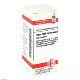 RHUS TOXICODENDRON C 200 Globuli, 10 g