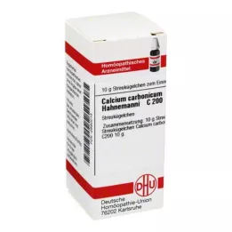 CALCIUM CARBONICUM Hahnemanni C 200 Globuli, 10 g