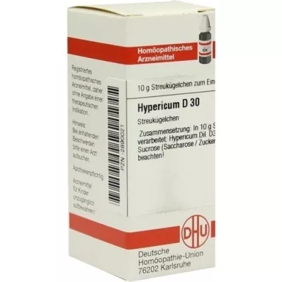HYPERICUM D 30 Globuli, 10 g