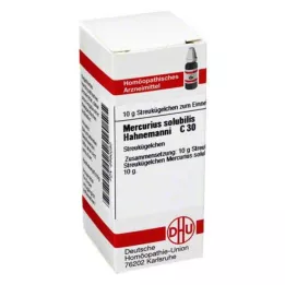 MERCURIUS SOLUBILIS Hahnemanni C 30 Globuli, 10 g