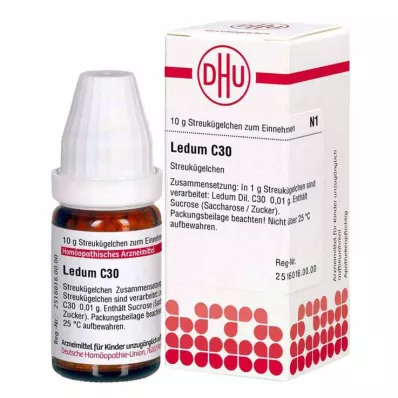 LEDUM C 30 Globuli, 10 g