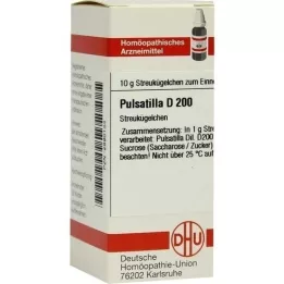 PULSATILLA D 200 Globuli, 10 g